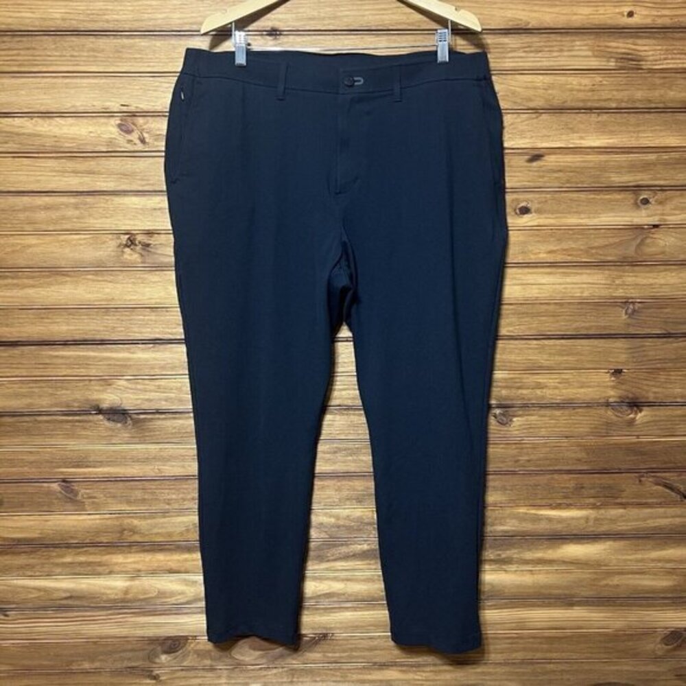 Public Rec All Day Every Day Pant Mens 40x30 Black Chino Pocket Stretch Casual